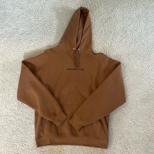 Brown YoungLife Hoodie